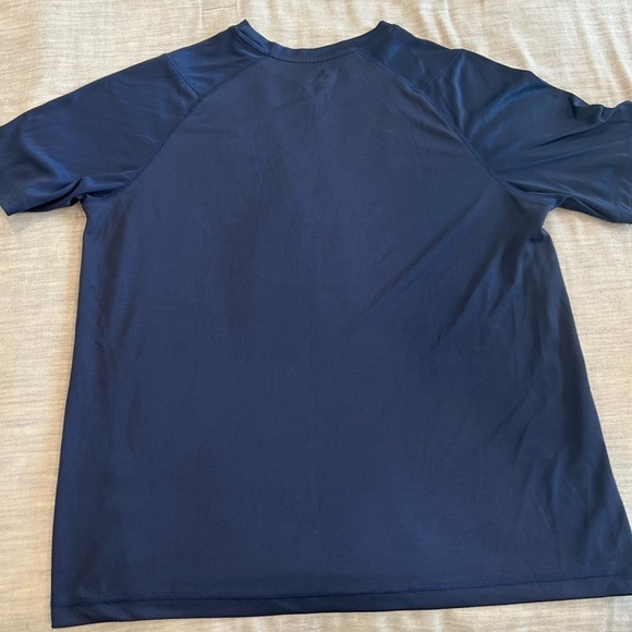 Detroit Tigers Navy Blue Majestic Moisture Wicking Tee size XL - Picture 5 of 5